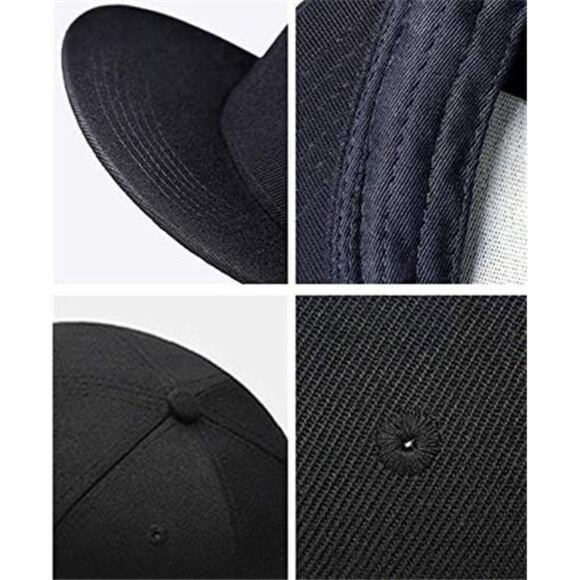 Mens Snapback Hat Adjustable Baseball Cap Trucker Dad Gift Outdoor Hat - Picture 5 of 7